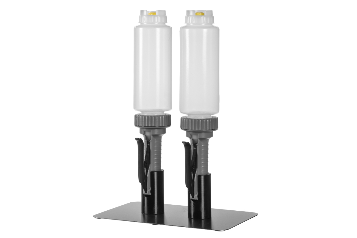 FIFO Portion Controlled Sauce Dispenser Countertop Kit (2 stand)
