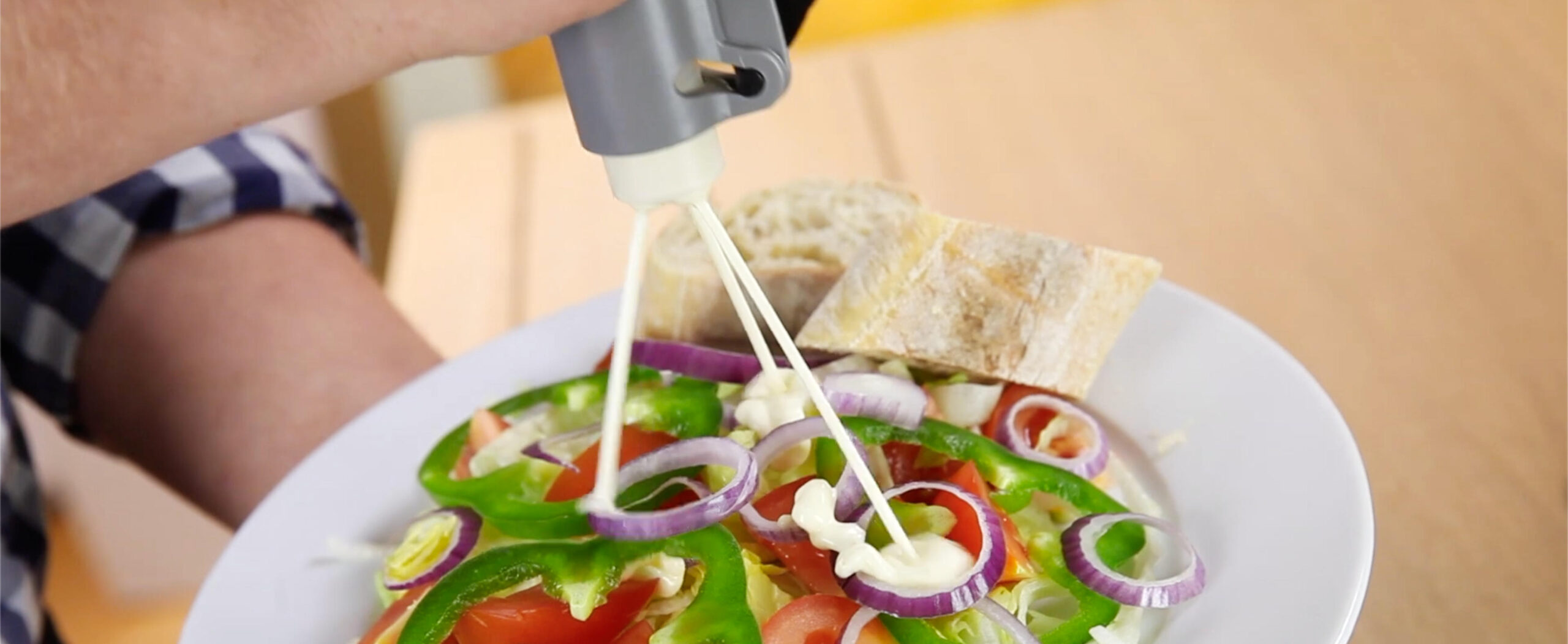 FIFO Portion Controlled Sauce Dispenser Countertop Kit (4 stand)
