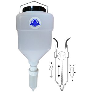 Sauce Dispenser - Hanging Sauce Dispenser - Complete 5.5lt Gravity Hanging Sauce Dispenser