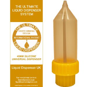 Sauce  Dispenser - For Sauces and Liquids including Mayonnaise, Oil - 40MM